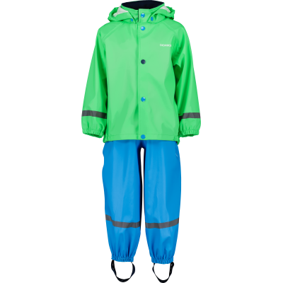 Didriksons Kids' Slaskeman Set 2 Frog Green