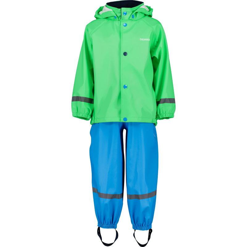 Didriksons Kids' Slaskeman Set 2 Frog Green Didriksons Kids' Slaskeman Set 2 Frog Green
