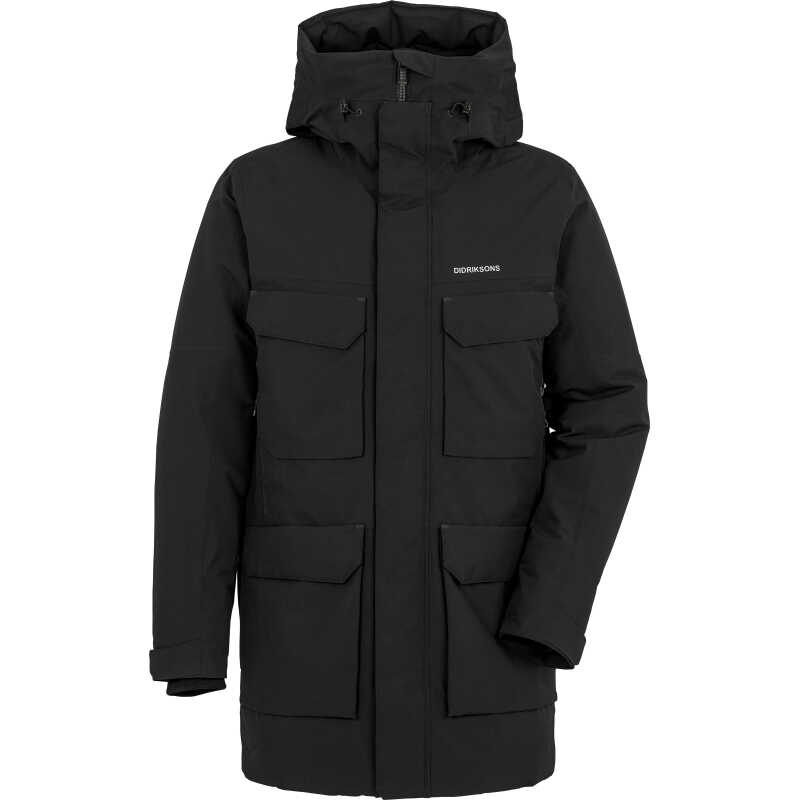 Didriksons Men's Drew Parka 8 Black
