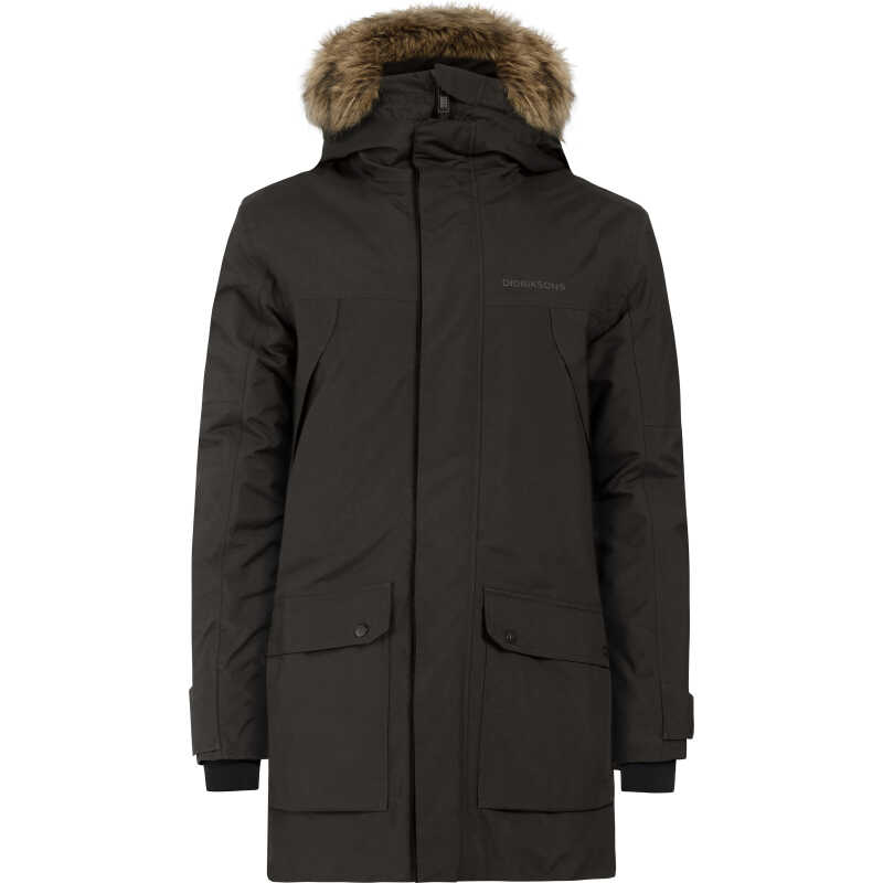 Didriksons Men's Rick Parka Black Didriksons Men's Rick Parka Black