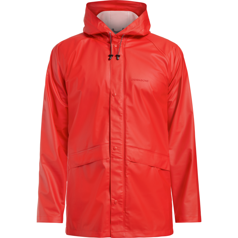 Didriksons Unisex Avon Jacket 2 Lava Red