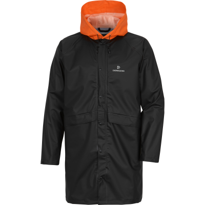 Didriksons Unisex Avon Parka Galon Black/Flame