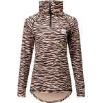Eivy Women's Icecold Zip Top Zebra