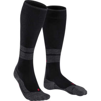 Falke Men's TK Compression Energy Trekking Knee-high Socks Black