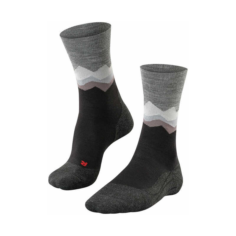 Falke Men's TK2 Crest Trekking Socks Black