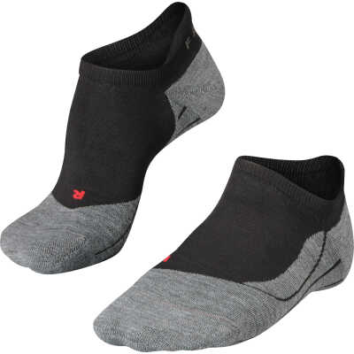 Falke RU4 Invisible Men's Running No Show Socks Black-mix