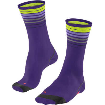Falke Unisex BC Impulse Reflect Biking Socks Amethyst