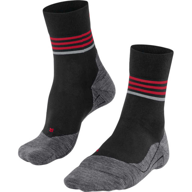 Falke Women's RU4 Endurance Reflect Running Socks Black Falke Women's RU4 Endurance Reflect Running Socks Black
