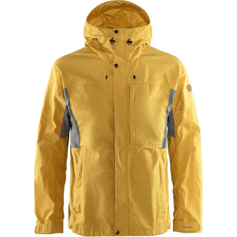 Fjällräven Men's Kaipak Jacket Ochre/Super Grey Fjällräven Men's Kaipak Jacket Ochre/Super Grey