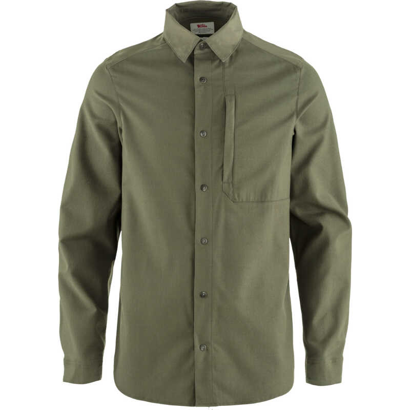 Fjällräven Men's Keb Trekking Shirt Long Sleeve Laurel Green-laurel Green