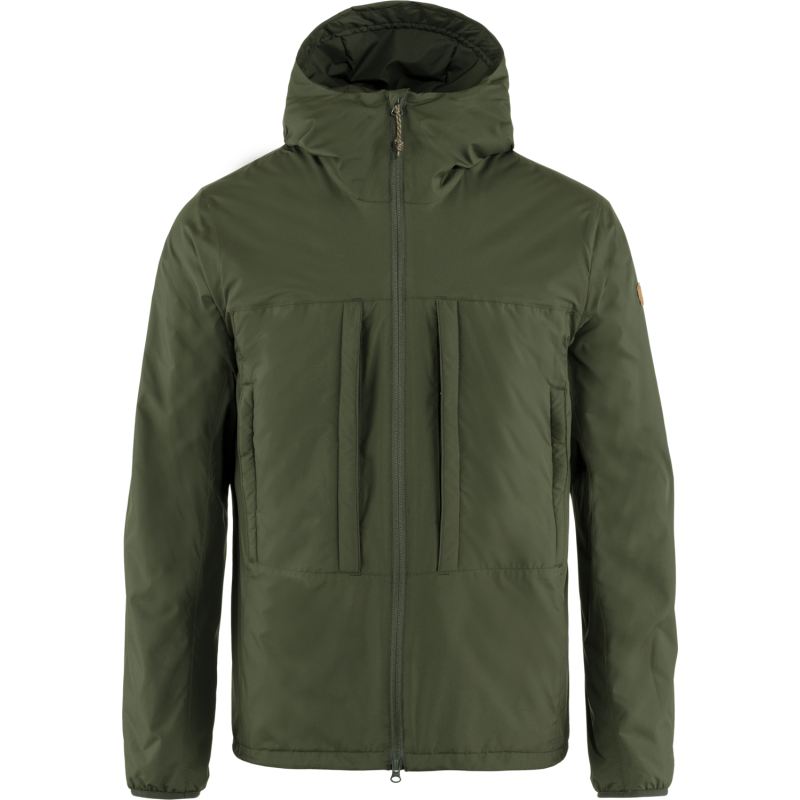 Fjällräven Men's Keb Wool Padded Jacket Deep Forest Fjällräven Men's Keb Wool Padded Jacket Deep Forest