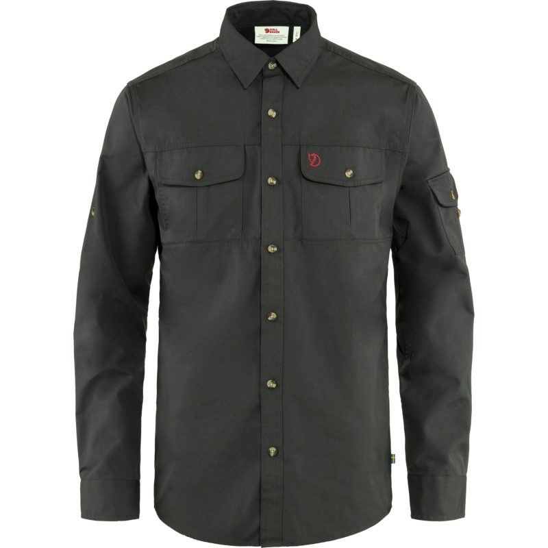 Fjällräven Men's Sarek Trekking Shirt Dark Grey