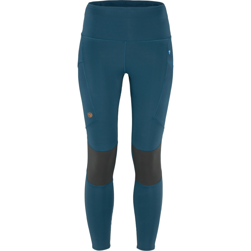Fjällräven Women's Abisko Trekking Tights Pro Indigo Blue/Iron Grey Fjällräven Women's Abisko Trekking Tights Pro Indigo Blue/Iron Grey