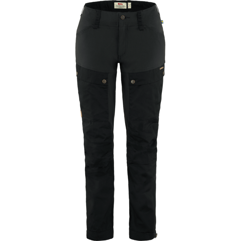 Fjällräven Women's Keb Trousers Curved Black