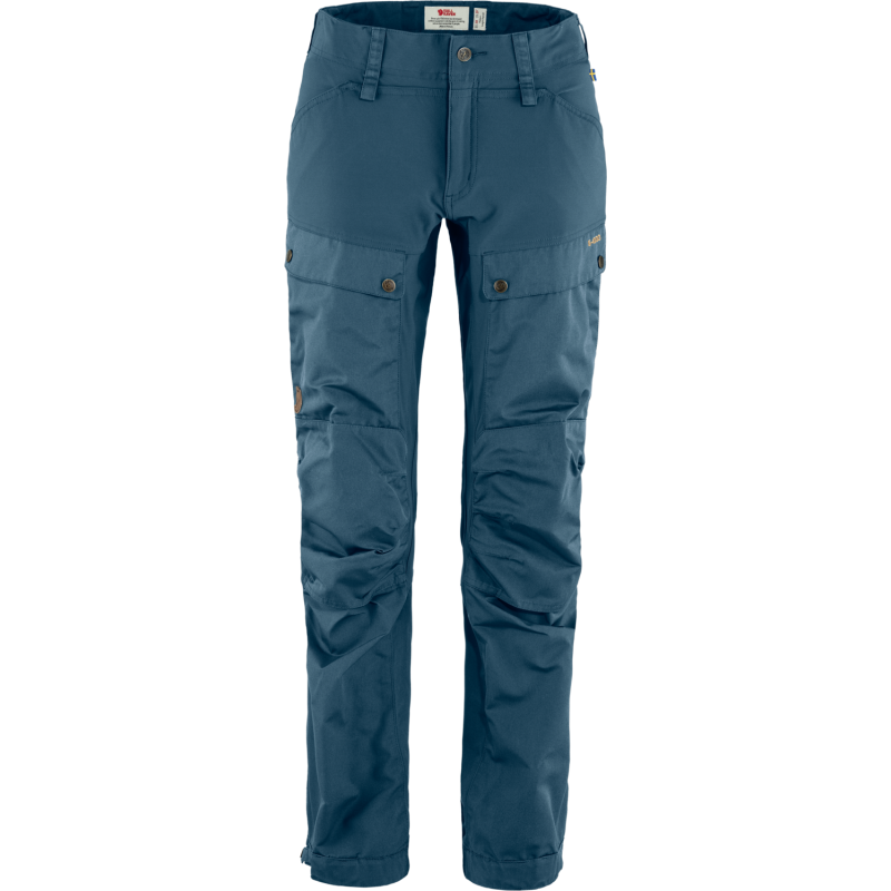 Fjällräven Women's Keb Trousers Indigo Blue Fjällräven Women's Keb Trousers Indigo Blue