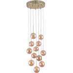 Globen Lighting Skyfall 655154 Amber/Mässing