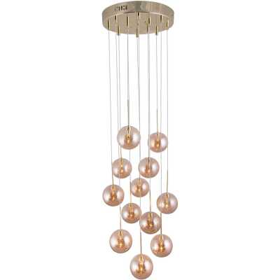 Globen Lighting Skyfall 655154 Amber/Mässing