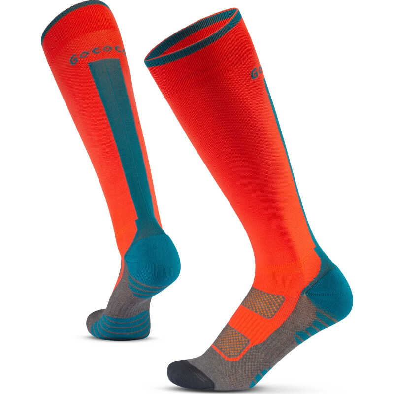 Gococo Compression Superior Redorange/Petroleum