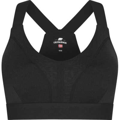 Gridarmor Women's Finse Merino Top 2.0 Black Beauty