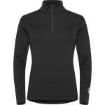 Gridarmor Women's Merino Undert⌀y Zip Top Black Beauty
