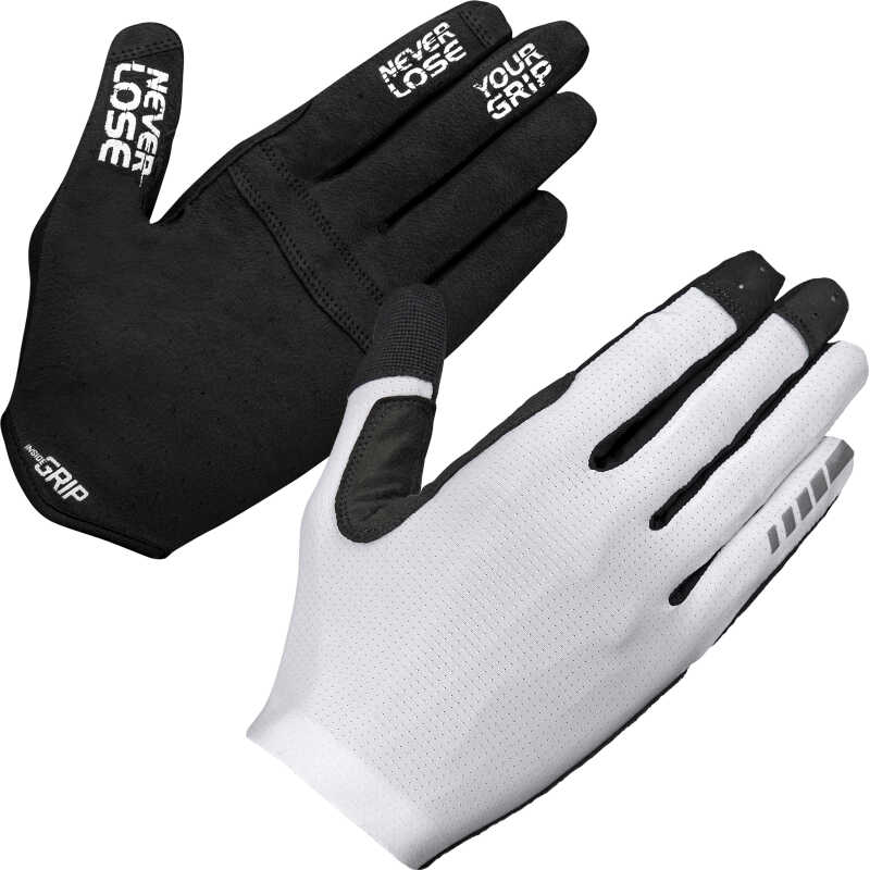 Gripgrab Aerolite InsideGrip Long Finger Glove White Gripgrab Aerolite InsideGrip Long Finger Glove White