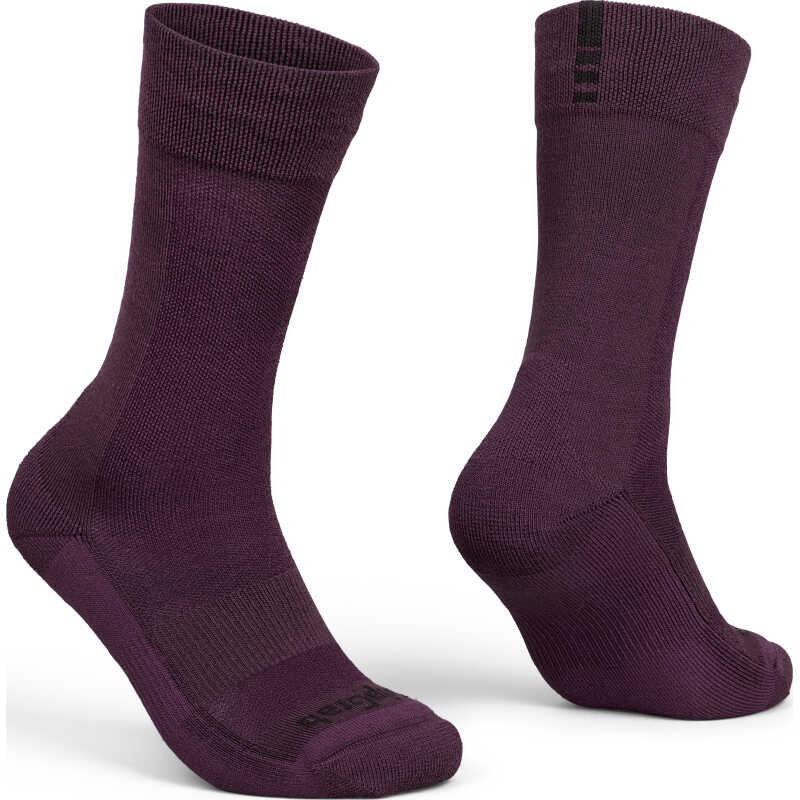 Gripgrab Alpine Merino High Cut Winter Socks Dark Red Gripgrab Alpine Merino High Cut Winter Socks Dark Red