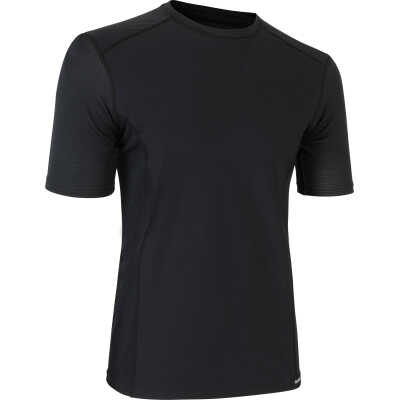 Gripgrab Men's Windbreaking Short Sleeve Base Layer Black