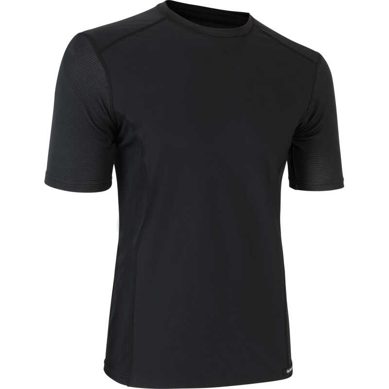 Gripgrab Men's Windbreaking Short Sleeve Base Layer Black