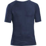 Gripgrab Merino Polyfibre Short Sleeve Base Layer Navy