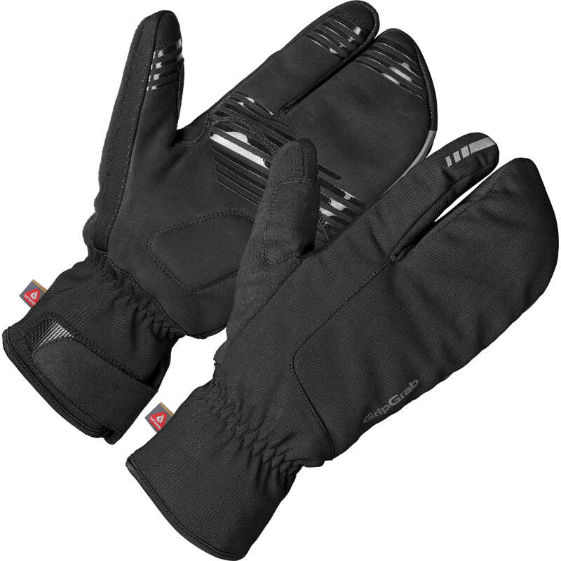Gripgrab Nordic 2 Windproof Deep Winter Lobster Gloves Black Gripgrab Nordic 2 Windproof Deep Winter Lobster Gloves Black