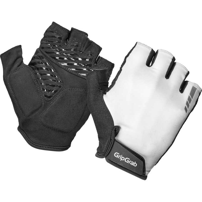 Gripgrab ProRide RC Max Padded Short Finger Summer Gloves White