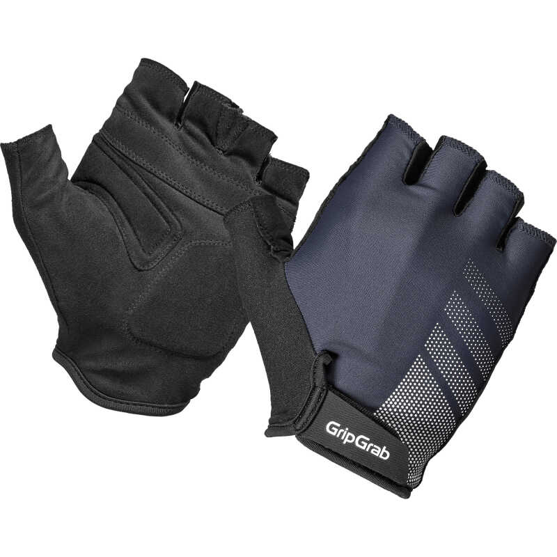Gripgrab Ride RC Lite Padded Short Finger Summer Gloves Navy Blue Gripgrab Ride RC Lite Padded Short Finger Summer Gloves Navy Blue