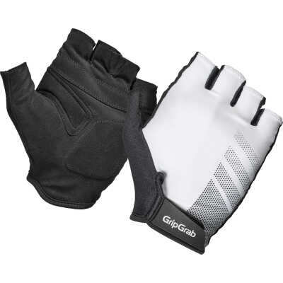Gripgrab Ride RC Lite Padded Short Finger Summer Gloves White