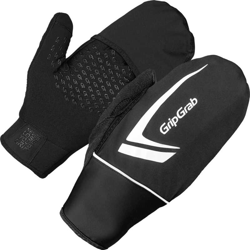 Gripgrab Running Thermo Windproof Touchscreen Gloves Black Gripgrab Running Thermo Windproof Touchscreen Gloves Black