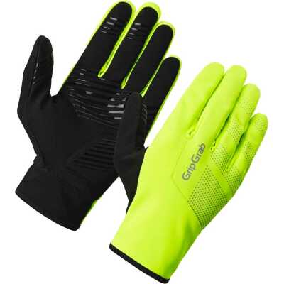 Gripgrab Unisec Gripgrab Ride 2 Windproof Spring-Autumn Gloves Yellow Hi-vis