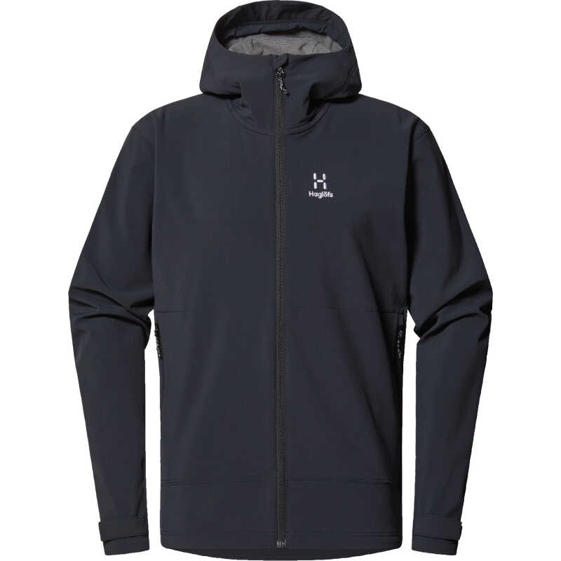 Haglöfs Men's Chilly Softshell Hood True Black