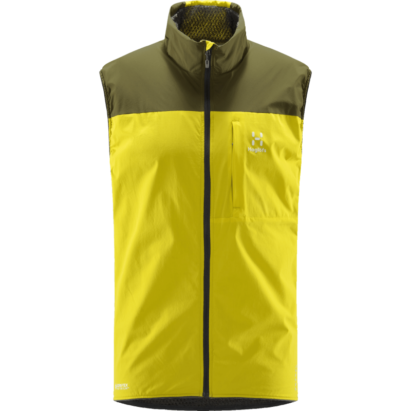 Haglöfs Men's L.I.M Alpha Vest Aurora/Olive Green Haglöfs Men's L.I.M Alpha Vest Aurora/Olive Green