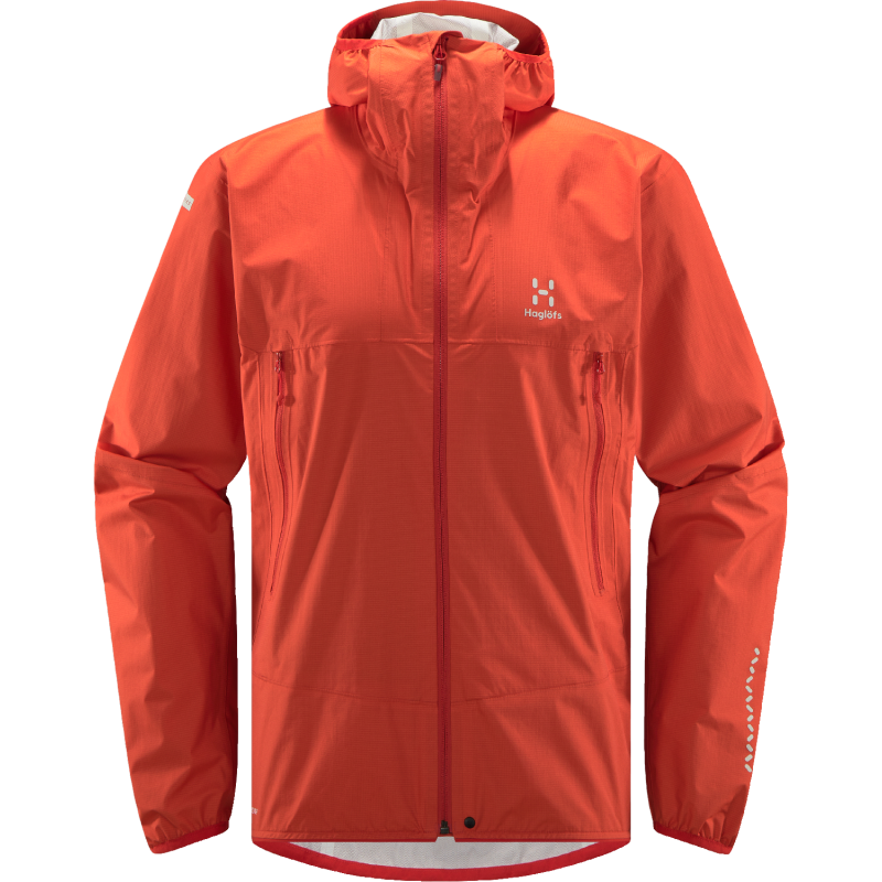 Haglöfs Men's L.I.M Proof Jacket Habanero Haglöfs Men's L.I.M Proof Jacket Habanero