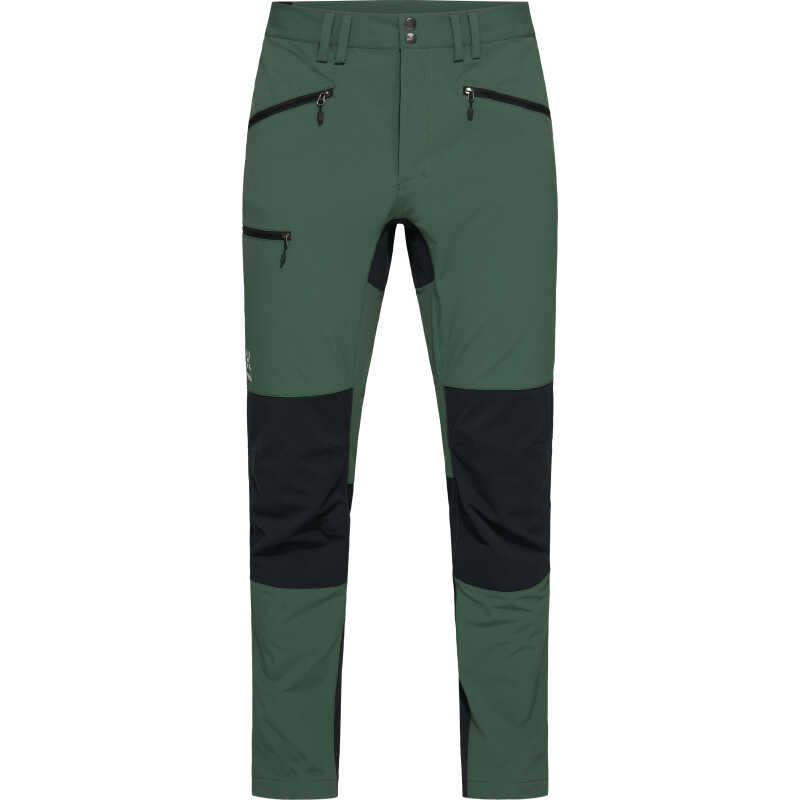 Haglöfs Men's Mid Slim Pant Fjell Green/True Black Haglöfs Men's Mid Slim Pant Fjell Green/True Black