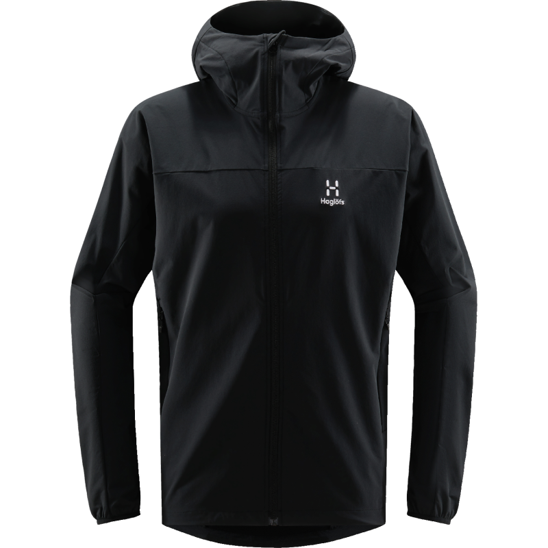 Haglöfs Men's Move Softshell Hood True Black Haglöfs Men's Move Softshell Hood True Black