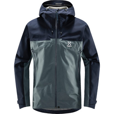 Haglöfs Men's ROC Flash GORE-TEX Jacket Steel Blue/Tarn Blue