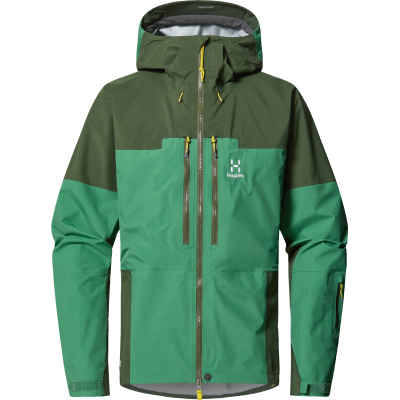 Haglöfs Men's Spitz Gore-Tex Pro Jacket Seaweed Green/Dark Jelly Green