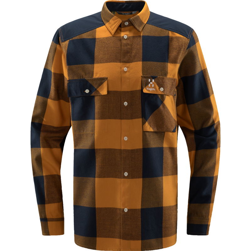 Haglöfs Men's Timmer Shirt Desert Yellow/Tarn Blue