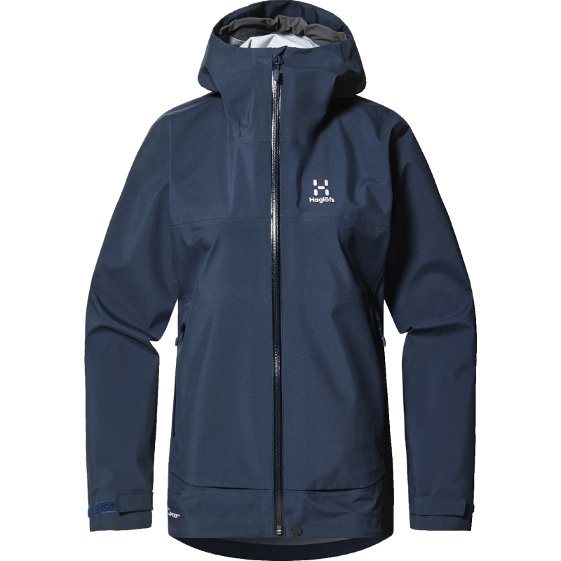 Haglöfs Women's Front Proof Jacket Tarn Blue