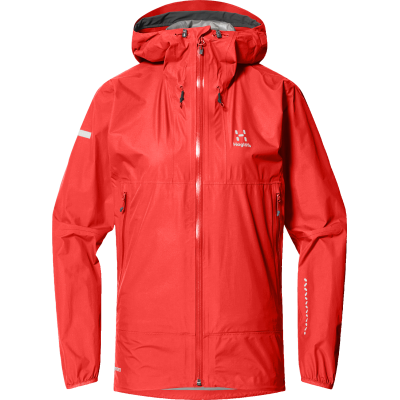 Haglöfs Women's L.I.M Gore-Tex II Jacket Poppy Red