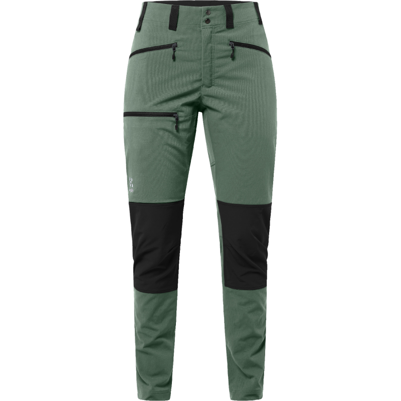 Haglöfs Women's Mid Slim Pant Fjell Green/True Black Haglöfs Women's Mid Slim Pant Fjell Green/True Black