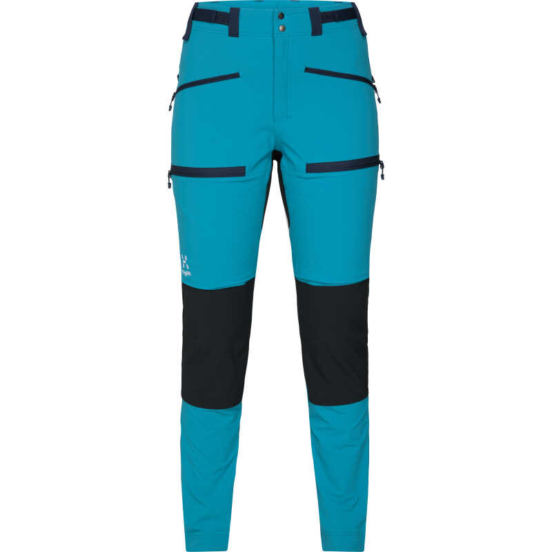 Haglöfs Women's Rugged Slim Pant (2022) Maui Blue/True Black