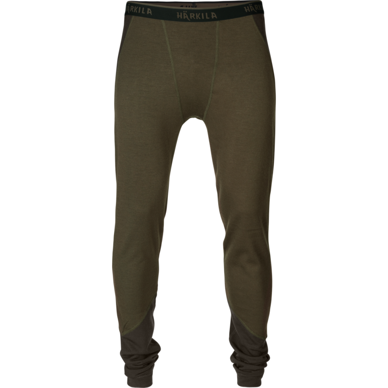 Härkila Men's Base Warm Long Johns Willow Green/Shadow Brown Härkila Men's Base Warm Long Johns Willow Green/Shadow Brown