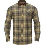 Härkila Men's Driven Hunt Flannel Shirt Light Teak Check