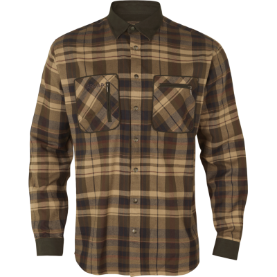 Härkila Men's Pajala Shirt Beige/Brown